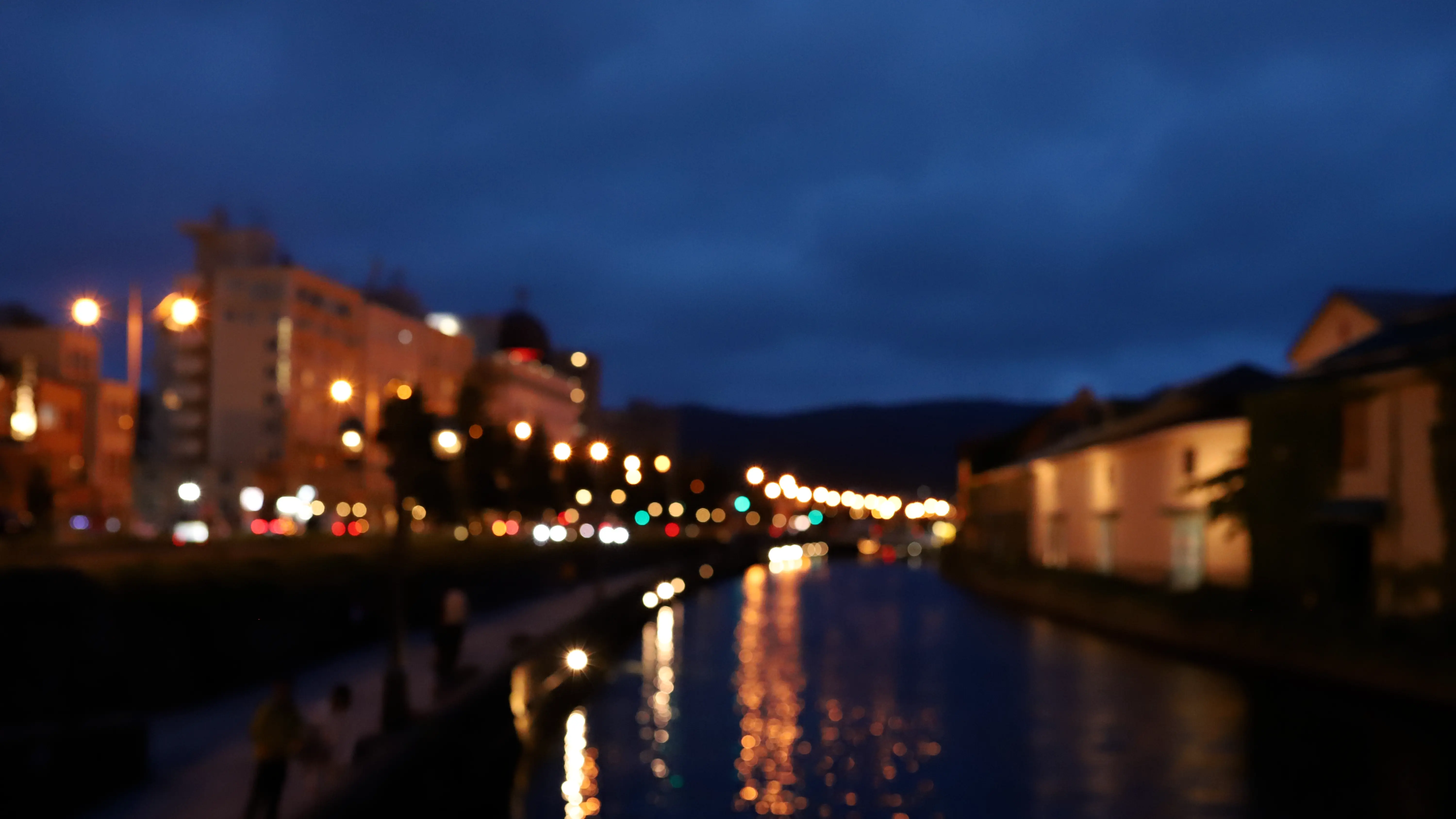 Blurred Otaru Canal